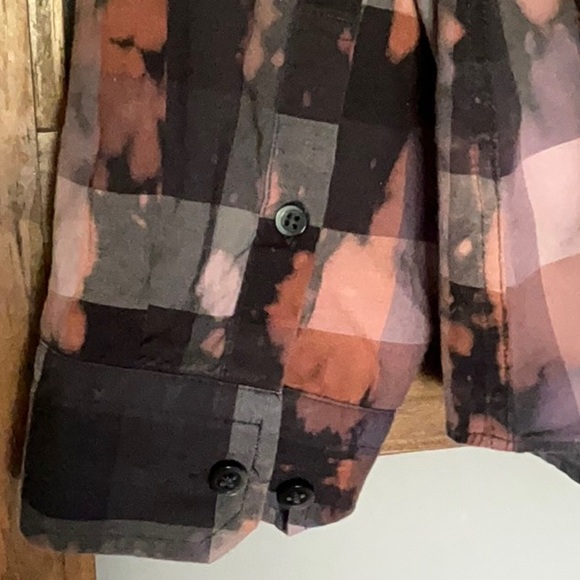 Star Wars Upcycled Boba Fett/Van Gogh Starry Night Shirt XL 23” p2p - Picture 6 of 8